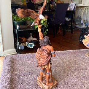 “Vision of Beauty” Natve American Indian sculpture.